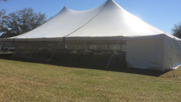 Fully Installed Wedding Tent