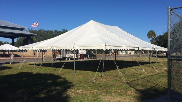 Veterans day tent for Palmetto