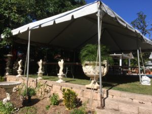 private party frame tent