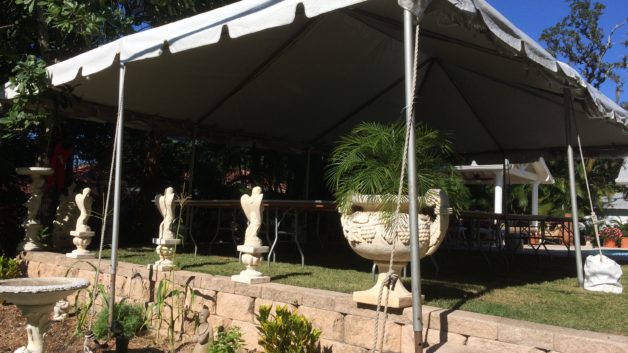 private party frame tent