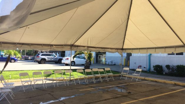 commercial tent event